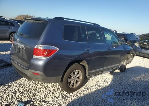 2012 Toyota Highlander Base from USA, damaged, VIN 5TDZA3EH1CS021526